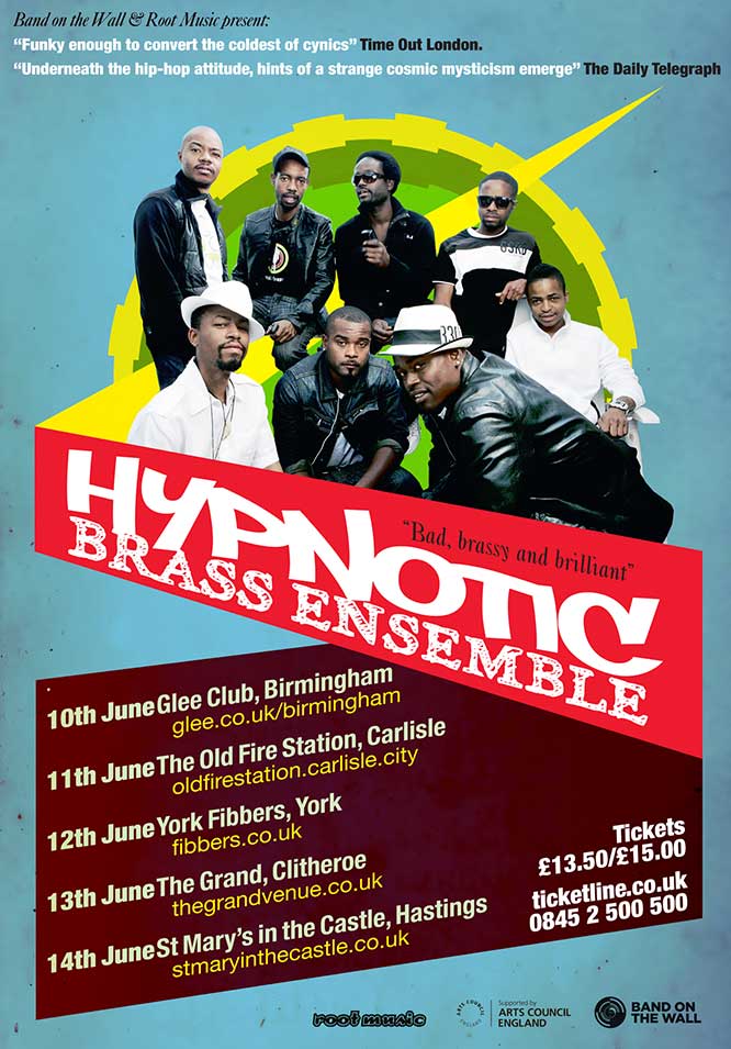Hypnotic Brass Ensemble Tour